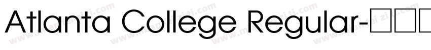 Atlanta College Regular字体转换
